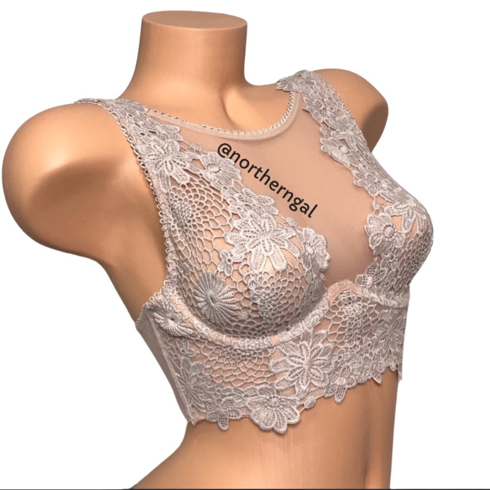 Victoria’s Secret Dream Angels Bustier Set Gray - Picture 8 of 16